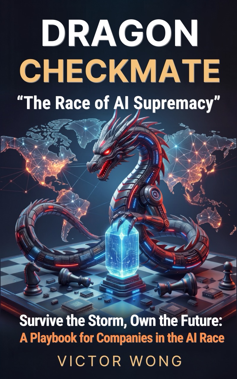 Dragon Checkmate: The Race of AI Supremacy — cover
